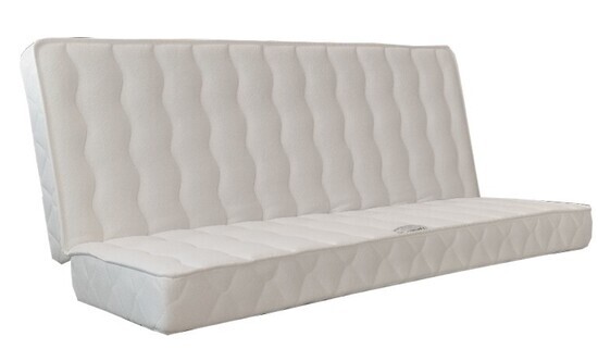 Matelas de Clic-Clac 100% LATEX - 17 cm pour couchage quotidiens