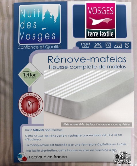 Housse Rénove Matelas Hôtellerie - MORGAN - Comptoir Textile Hôtelier